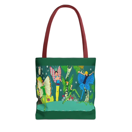 Enchanting Fairies of A Midsummer Night's Dream Tote Bag (AOP)
