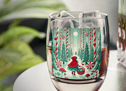 Enchanted Candy Forest Whiskey Glass