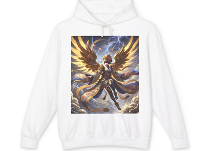 Valkyrie Descending Through Storm Hoodie