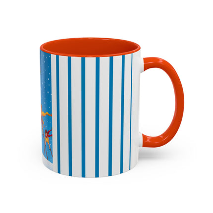 Snowfall & Couture Colorful Mugs (11oz, 15oz)