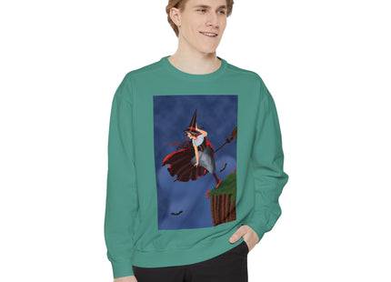 The Enchanted Witch Unisex Garment-Dyed Sweatshirt