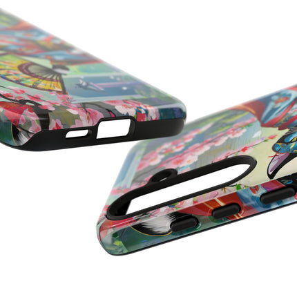 Cyberpunk Geisha Phone Cases