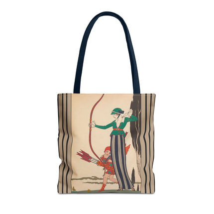 L'Arc Rouge by George Barbier Tote Bag