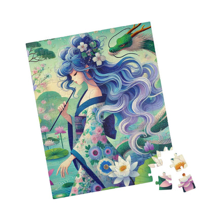 Fairy of the Koi Pond Puzzle (110, 252, 520-piece)
