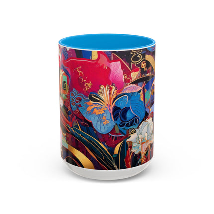 Ethereal Irises Colorful Mugs (11oz, 15oz)