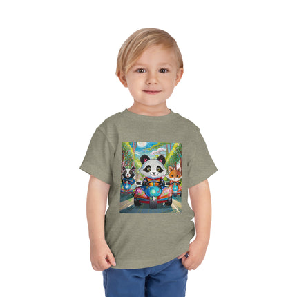 Bumper Car Bonanza Toddler Short Sleeve Tee