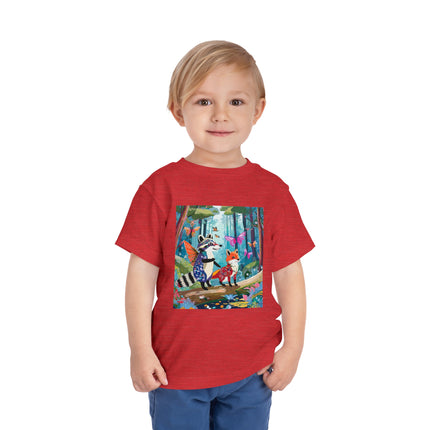 Whimsical Woodland Toddler Short Sleeve Tee