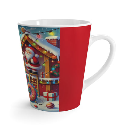 Playful Dragon's Christmas Latte Mug