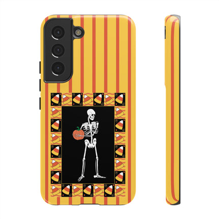 Candy Corn Skeleton Phone Cases