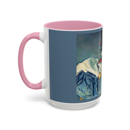 The Peppermint Bottle by Paul Cézanne Colorful Mugs (11oz, 15oz)