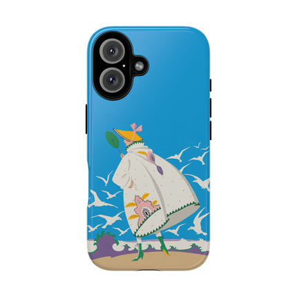 Seaside Wanderer Phone Case – Whimsical Charm & Coastal Delight