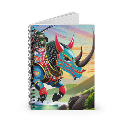 Bio-Mech Beast Spiral Notebook - Ruled Line