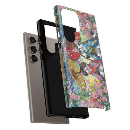 Kimono Kitties Phone Cases
