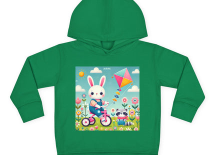 Breezy Meadow Ride Toddler Pullover Fleece Hoodie