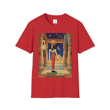 Bastet Egyptian Cat Goddess T-Shirt – Joy, Protection & Feline Grace