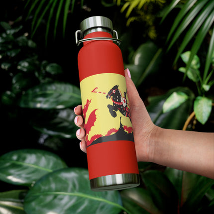 George and the Dragon Copper Vacuum Insulated Bottle, 22 oz