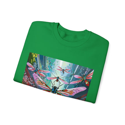 Neon Swarm Unisex Heavy Blend™ Crewneck Sweatshirt