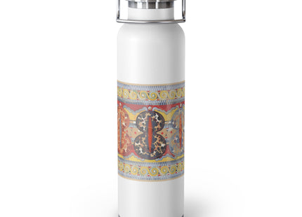 Reproduction of the Shield Frieze by Emile Gilliéron Copper Vacuum Insulated Bottle, 22oz
