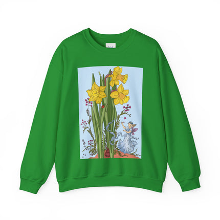 Daffodil Fairy Unisex Heavy Blend™ Crewneck Sweatshirt