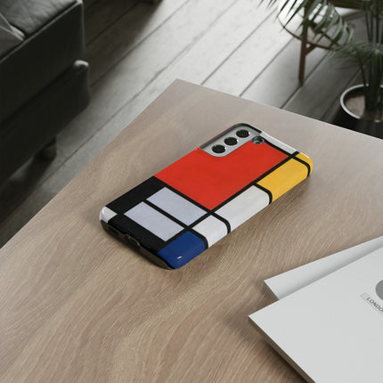Composition with Red, Yellow, Blue, and Black by Piet Mondrian Phone Cases