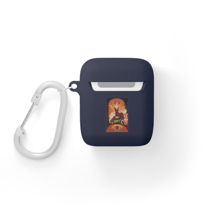 January & Garnet AirPods Case — Gem Series by Sofia Chiostri