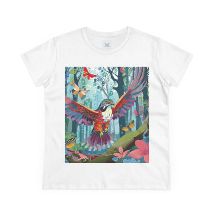 A Colorful Raptor Cotton Tee
