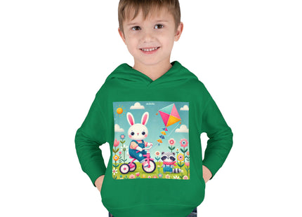 Breezy Meadow Ride Toddler Pullover Fleece Hoodie