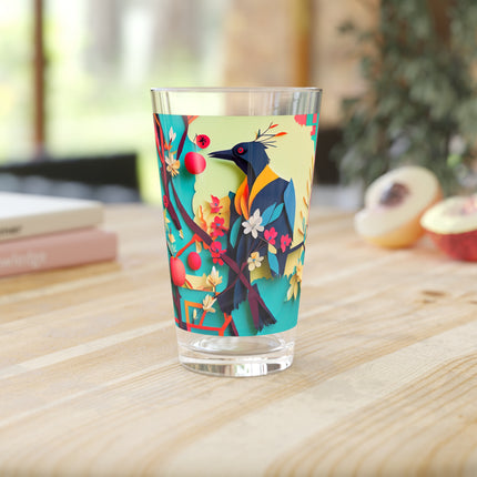 Curious Crow Glass, 16oz