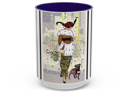 Wrapped in Elegance Colorful Mugs (11oz, 15oz)