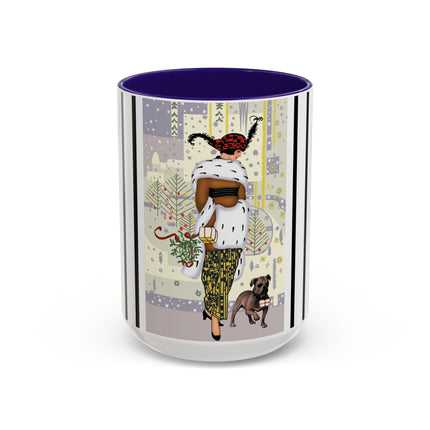 Wrapped in Elegance Colorful Mugs (11oz, 15oz)