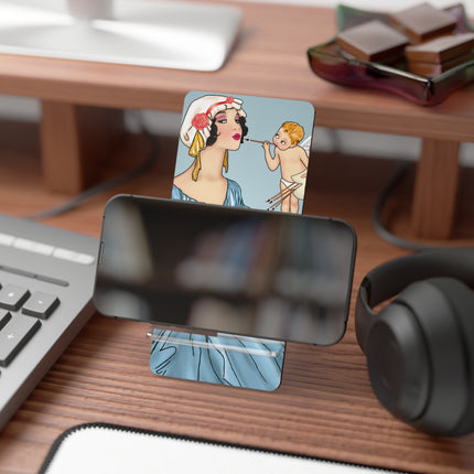 The Enchanting Painter: A Fairy's Artistic Touch Mobile Display Stand for Smartphones