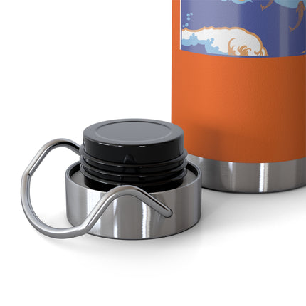 Golden Seas and Whimsical Dreams Copper Vacuum Insulated Bottle, 22oz