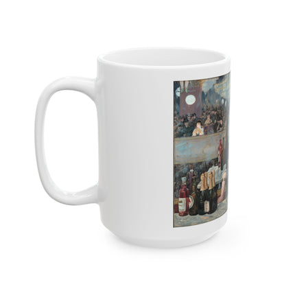 A Bar at the Folies-Bergère by Edouard Manet Ceramic Mug (11oz, 15oz)