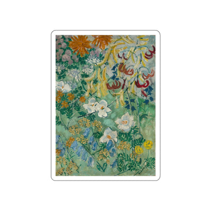 Flowers by August Babberger Die-Cut Stickers (5 Sizes)