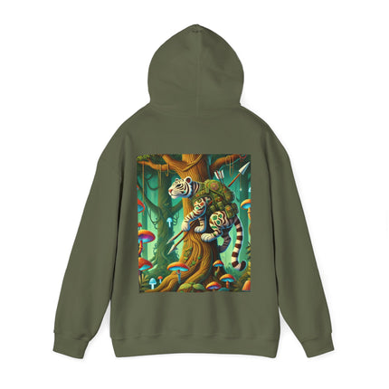 Silent Stripes – Heavy Blend™ Hooded Sweatshirt