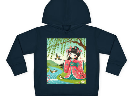 Sparrow Dance Geisha Fairy Toddler Pullover Fleece Hoodie