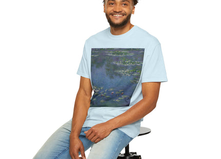 Water Lilies by Claude Monet Unisex Garment-Dyed T-shirt