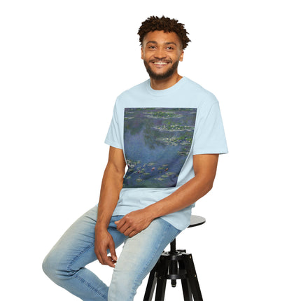 Water Lilies by Claude Monet Unisex Garment-Dyed T-shirt