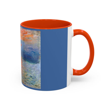 Sunrise by Claude Monet Colorful Mugs (11oz, 15oz)