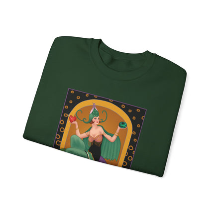 May & Emerald (from the Gem Series) by Sofia Chiostri Heavy Blend™ Crewneck Sweatshirt