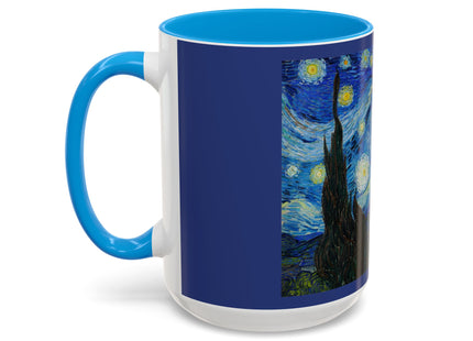 The Starry Night by Vincent Van Gogh Colorful Mugs (11oz, 15oz)