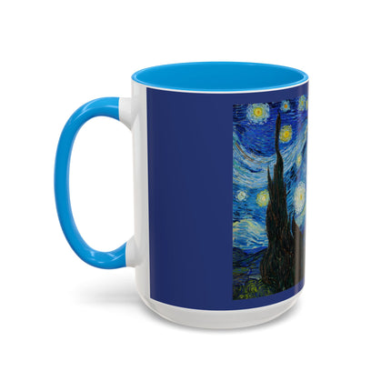 The Starry Night by Vincent Van Gogh Colorful Mugs (11oz, 15oz)