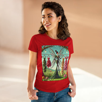 A Fairy Choosing Gowns Cotton Tee