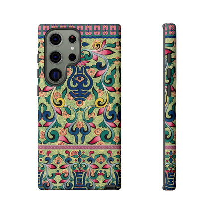 Colorful Flower Pattern by Owen Jones Phone Cases