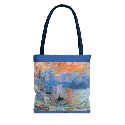 Sunrise by Claude Monet Tote Bag (AOP)