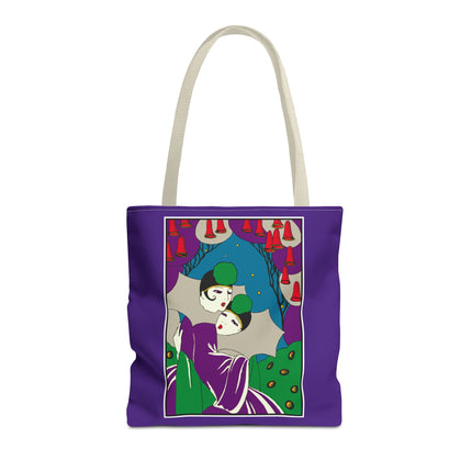 Two Pierrots Tote Bag (AOP)