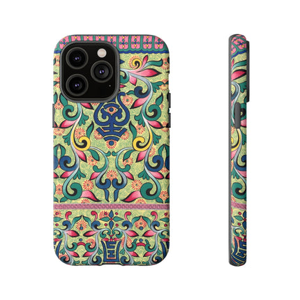 Colorful Flower Pattern by Owen Jones Phone Cases