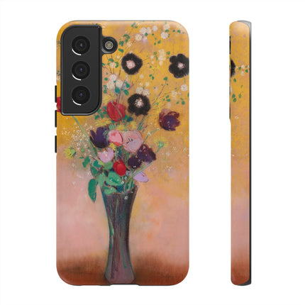 Vase of Flowers by Odilon Redon Phone Cases