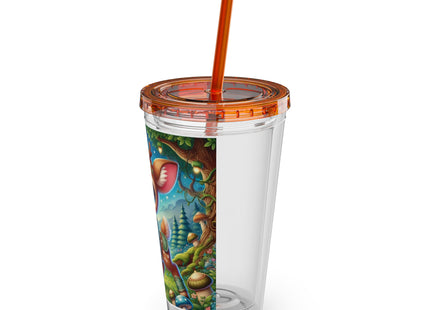 Fawn Defender Sunsplash Tumbler with Straw, 16oz