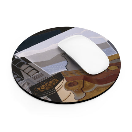 Open Window by Juan Gris Mouse Pad, Round and Rectangle